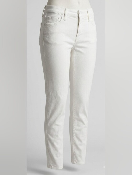 MOTHER Denim - MOTHER Denim The Dropout Relaxed Boyfriend Jeans White (Sz 29) Premium Denim